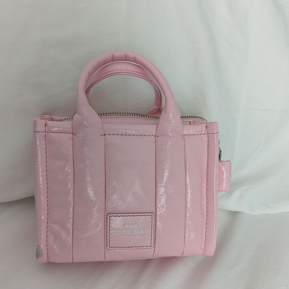 Micro bubble gum pink 🩷 Marc Jacobs tote - Picture 3 of 11